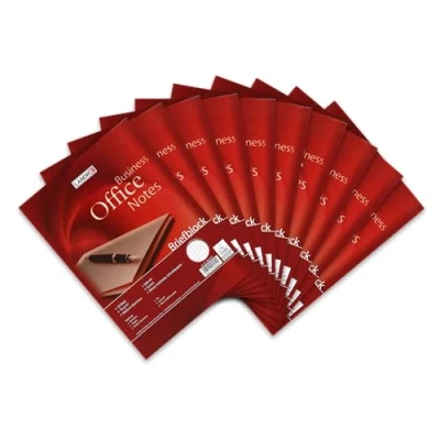Abbildung von Landré Briefblock A4 kariert, 50 Blatt, 70 g/m² Papier, 10 Stück