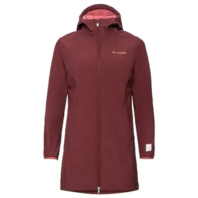 Abbildung von Vaude Moena Softshelljacke, Damen, Größe: 34, Dark cherry