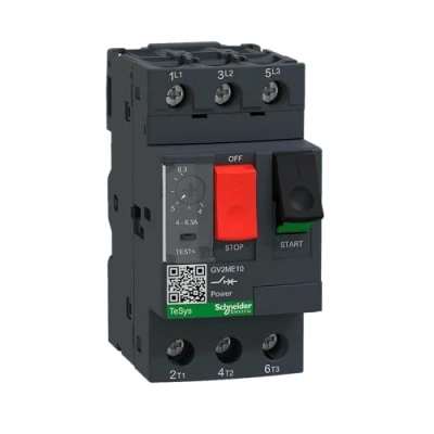 Abbildung von Motorschutzschalter tesys gv2me 4 bis 6,3 a Schneider Electric gv2me10