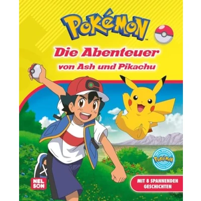 Abbildung von Pokémon Lesebuch: Die Abenteuer von Ash und Pikachu: Mit 8 spannenden Geschichten zum Vor Selberlesen für Jungen Mädchen ab 6 Jahren