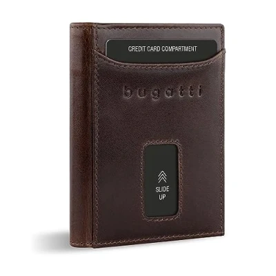 Abbildung von bugatti Geldbörse »SECURE SLIM«, echt Leder