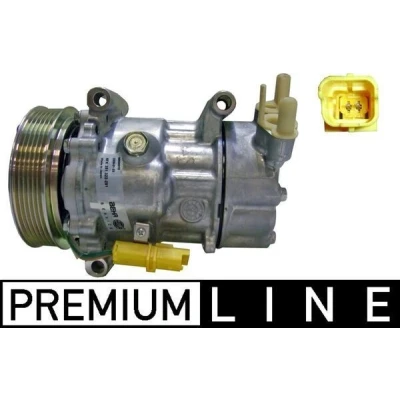 Abbildung von MAHLE ORIGINAL ACP 363 000P Kompressor SD6V12 12 PAG 46 R 134a PEUGEOT: 206 Hatchback, CITROËN: Xsara Picasso