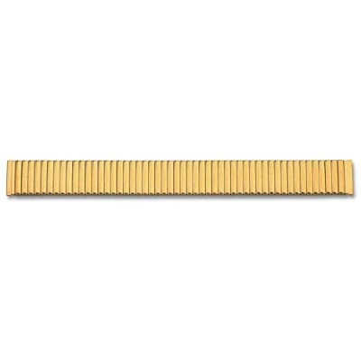 Abbildung von Eichmüller Flexibles Spannband aus poliertem Edelstahl, matt/PVD Beschichtung, Goldfarben Glänzend, 18mm, Armband