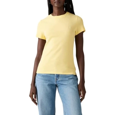 Abbildung von Levi&#039;s Essential HM Tshirt basic, Damen, Größe: XS, Monte rio stripe zin