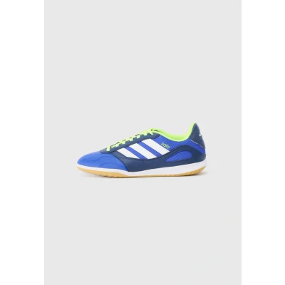 Abbildung von adidas Performance Super SALA III Unisex Fußballschuh Halle für Kinder, Größe: 35.5, Lucid blue/white/lucid lemon Schuhe