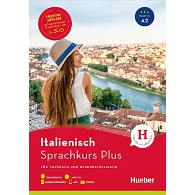 Abbildung von Hueber Sprachkurs Plus Italienisch Premiumausgabe: Für Anfänger und Wiedereinsteiger / Buch mit Audios Videos online, Online Übungen LEO Onlinekurs