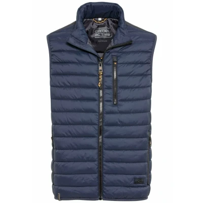 Abbildung von camel active Weste, Herren, Größe: 50, Night blue