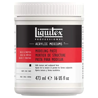 Abbildung von Liquitex 5516Professional Modellierpaste für Acrylfarben größere Strukturen, Skulpturen oder Basisreliefs 473 ml