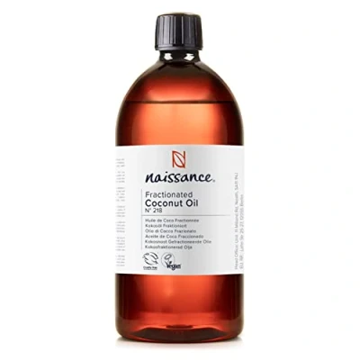 Abbildung von Naissance Kokosöl Fraktioniert (Nr. 218) 870ml Rein, Natürliches, Flüssig, Nährend &amp; Pflegend für Haare, körper, Gesicht, Haut, Nägel, alle Hauttypen Vegan
