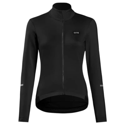 Abbildung von GORE WEAR Damen Thermo Fahrrad Trikot Progress, 38, Schwarz