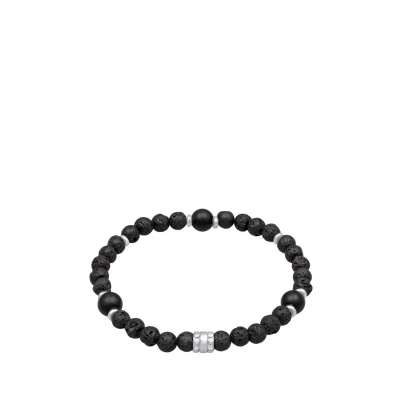 Abbildung von Kuzzoi ONYX Vintage Oxidiert Armband, Herren, Größe: 21, Schwarz