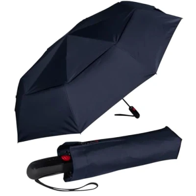 Abbildung von Knirps XXL 120cm Taschenschirm Fiber Xtreme Big Duomatic Navy