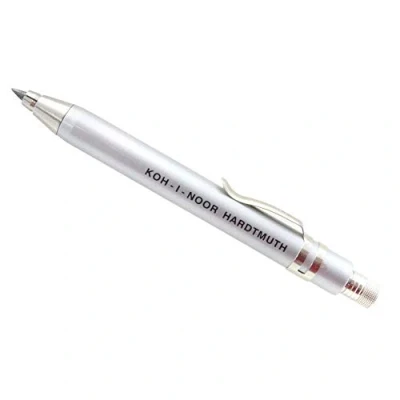 Abbildung von KOH I NOOR Mechanischer Kupplungsminenhalter mit 3,2 mm Durchmesser, silberfarben