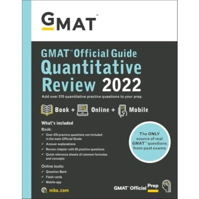 Abbildung von GMAT Official Guide Quantitative Review 2022: Book + Online Question Bank