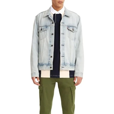 Abbildung von Levi&#039;s Herren The Trucker Jacke,New Light,L