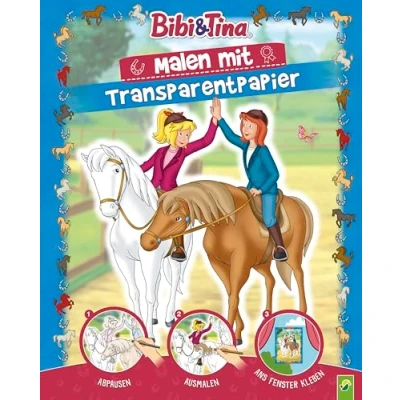Abbildung von Bibi &amp; Tina Malen Mit Transparentpapier: 24 Motiven zum Abpausen und Nachzeichnen. Für Kinder ab 5 Jahren