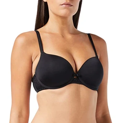 Abbildung von Triumph Beauty FULL Essential Tshirt BH, Damen, Größe: 85F, Black