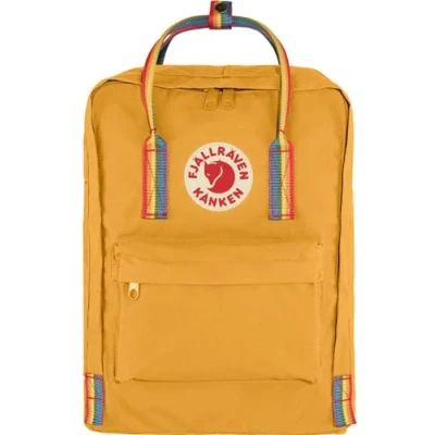 Abbildung von Fjallraven for Urban Outfitters Kanken Rainbow Tagesrucksack, Größe: One Size, Orange