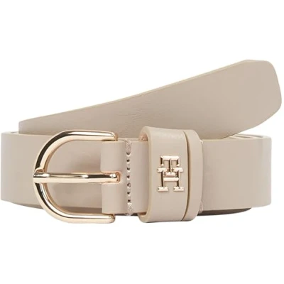 Abbildung von Tommy Hilfiger Essential Effortless Gürtel, Damen, Größe: 75, Khaki