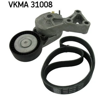 Abbildung von SKF VKMA 31008 Keilrippenriemensatz VOLKSWAGEN: Golf 4, Transporter 5 Bus, 5, SKODA: Octavia 1 Combi, I Hatchback