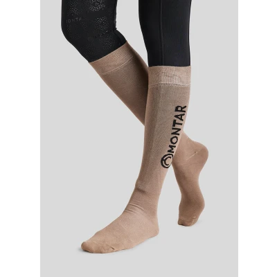 Abbildung von Montar Reitsocken Logo Pine Green