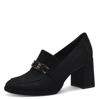 Abbildung von MARCO TOZZI by Guido Maria Kretschmer Damen Trotteur mit Blockabsatz Elegant, Schwarz (Schwarz), 39 EU
