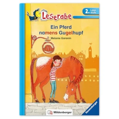 Abbildung von Leserabe Ein Pferd namens Gugelhupf Kinderbuch zum Lesenlernen mit Silbentrenner Lesestufe 2 spannende Geschichten für Grundschulkinder Festeinband, 17,5 x 24 cm 44 Seiten