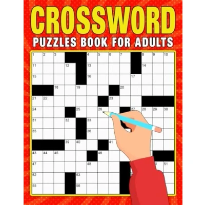 Abbildung von Crossword Puzzles Book for Adults: Fun Adults and Seniors Big Text, Eye Friendly Design