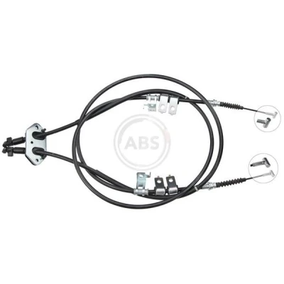 Abbildung von A.B.S. K18962 Handbremsseil 1657, 1654 Scheibenbremse für Links /Rechtslenker MAZDA: 6 Hatchback, Estate kfzteile, mister auto, atp autoteile,