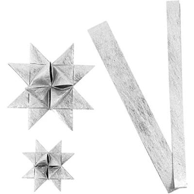 Abbildung von Creativ Company 24394 Bastelpapier 32 Blatt Kreatives Papier (Kunstpapier, Blatt), Metall