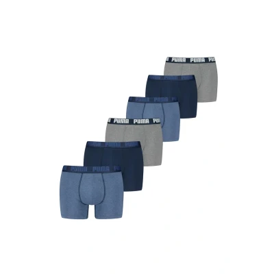 Abbildung von Puma Everyday 6PACK ECOM Panties, Herren, Größe: Small, Denim combo