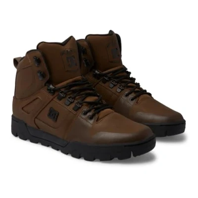 Abbildung von DC Shoes PURE Sneaker high, Größe: 42.5, Dark chocolate Leder