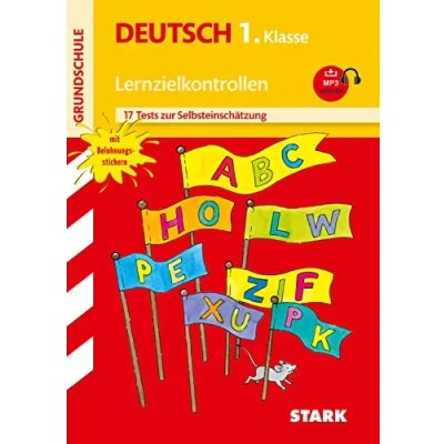 Abbildung von Lernzielkontrollen/Tests Grundschule Deutsch 1. Klasse mit MP3 CD