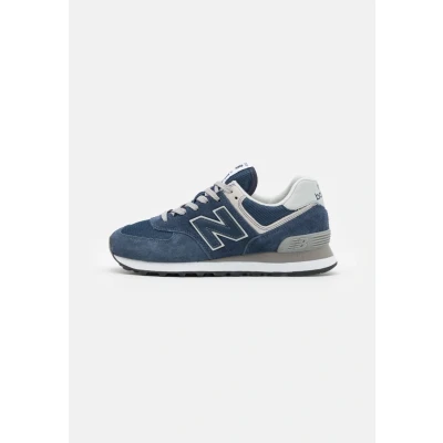 Abbildung von New Balance 574 Unisex Sneaker low, Größe: 47.5, Black iris Leder und textil