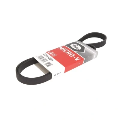 Abbildung von GATES Micro V 5PK1220 Keilrippenriemen 1220 5 Polyester, EPDM (Ethylen Propylen Dien Kautschuk) TOYOTA: Picnic, VOLKSWAGEN: Lupo / 3L