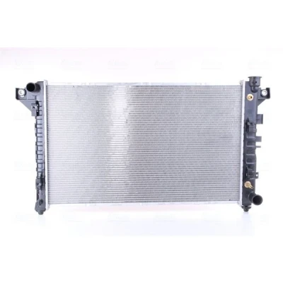 Abbildung von NISSENS 69208 Kühler, Motorkühlung Aluminium 802 495 33 Kühlrippen gelötet