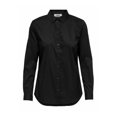 Abbildung von JDY Jdymio LS Shirt WVN NOOS Hemdbluse, Damen, Größe: 34, Black