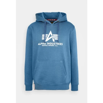 Abbildung von Alpha Industries Herren Basic Hoodie Kapuzenpullover, Airforce Blue, L