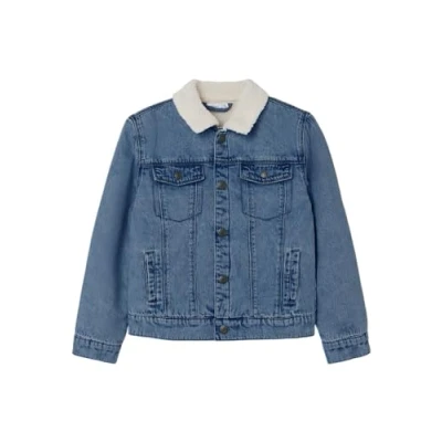 Abbildung von Name It Jeansjacke »NKMJACK TEDDY DNM JACKET 1101 OV N«