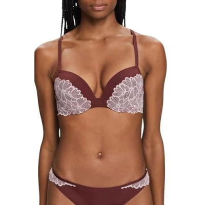 Abbildung von Esprit Bügel BH, Damen, Größe: 75A, Rust brown