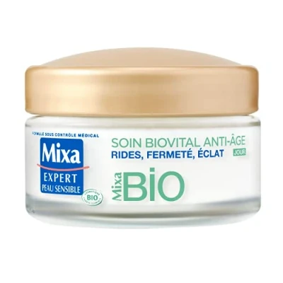 Abbildung von Mixa Expert Peau Sensible Soin Biovital Anti Age Bio Jour 1 Stück