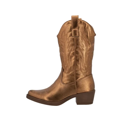 Abbildung von Elara Cowboy/Bikerboot, Damen, Größe: 40, Rosa Schuhe