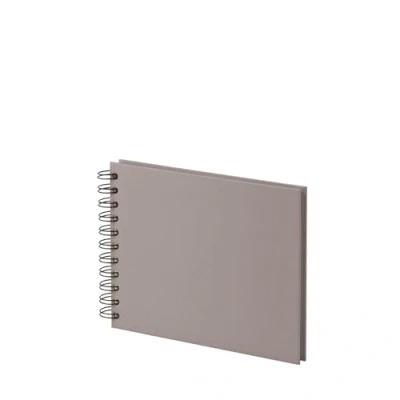 Abbildung von Rössler Papier 1329452491 S.O.H.O. Wire O Fotoalbum 195 x 145 mm, 40 offwhite Seiten, Taupe, 1 Stück