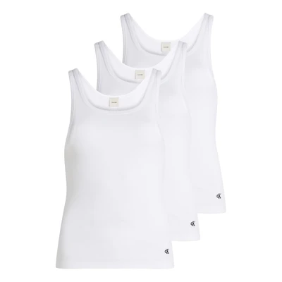 Abbildung von Calvin Klein Underwear Scoop NECK 3 PACK Unterhemd/shirt, Damen, Größe: XS, White