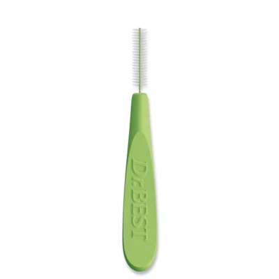 Abbildung von Dr.BEST Interdental GreenClean 6er Blister Gr. 5 (0,8 mm) 6 Bürsten