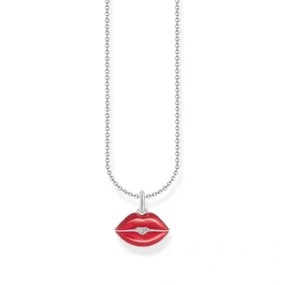 Abbildung von THOMAS SABO Kette mit Anhänger »Kussmund Anhänger, KE2230 664 10 L45V«