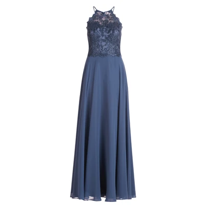Abbildung von Vera Mont Abend RÜCKENFREI Ballkleid, Damen, Größe: 44, Blue stone
