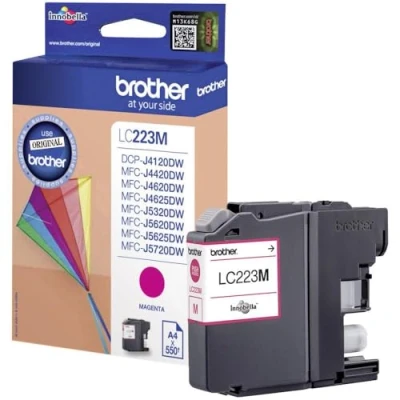 Abbildung von Brother LC 223M Tintenpatrone Magenta Standardkapazität 550 Seiten 1er Pack, LC223M