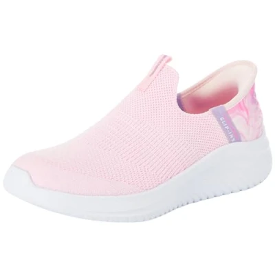 Abbildung von Skechers Girls Slip On, Hellrosa Mesh Multi Besatz, 36.5 EU