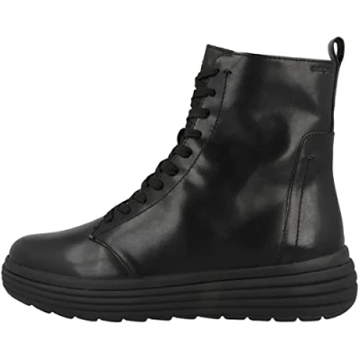 Abbildung von Geox Phaolae Plateaustiefelette, Damen, Größe: 38, Black Schuhe